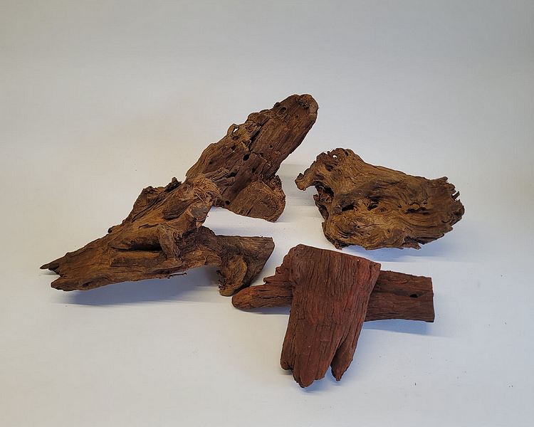 Natural Driftwood - Assorted Selection - 4 Pieces Included